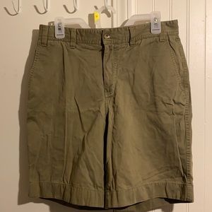 Gander Mtn Mens Green Cargo Shorts Size 32